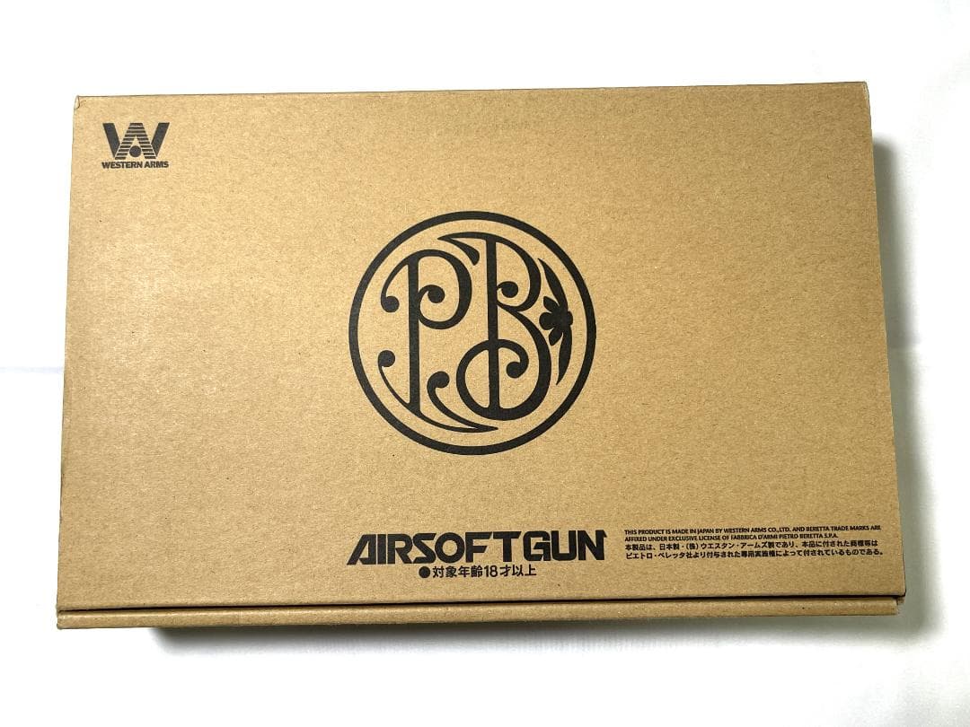 【中古】　WA　ベレッタM1934 カーボンブラックHW 黒染め