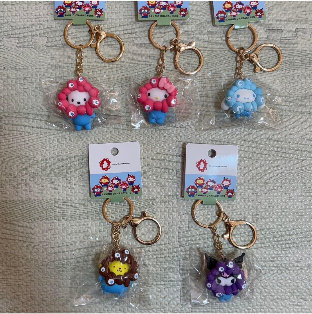 【新品未使用】サンリオミャクミャクパステルキーホルダー
