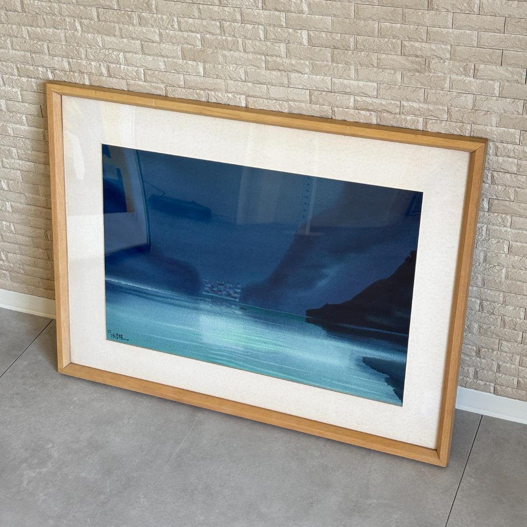 真作 直筆 水彩画 謝孝德（Hsieh Hsiao-De） 1987年 台湾