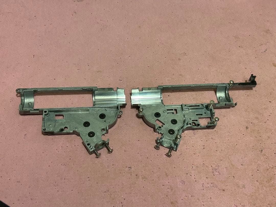 ポ*ド様 東京マルイ製 次世代HK417 D、右側レーザ刻印追加、メカボックス整