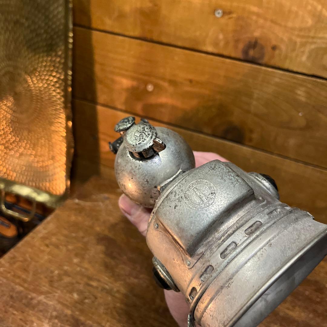 アンティーク　カーバイトランプ