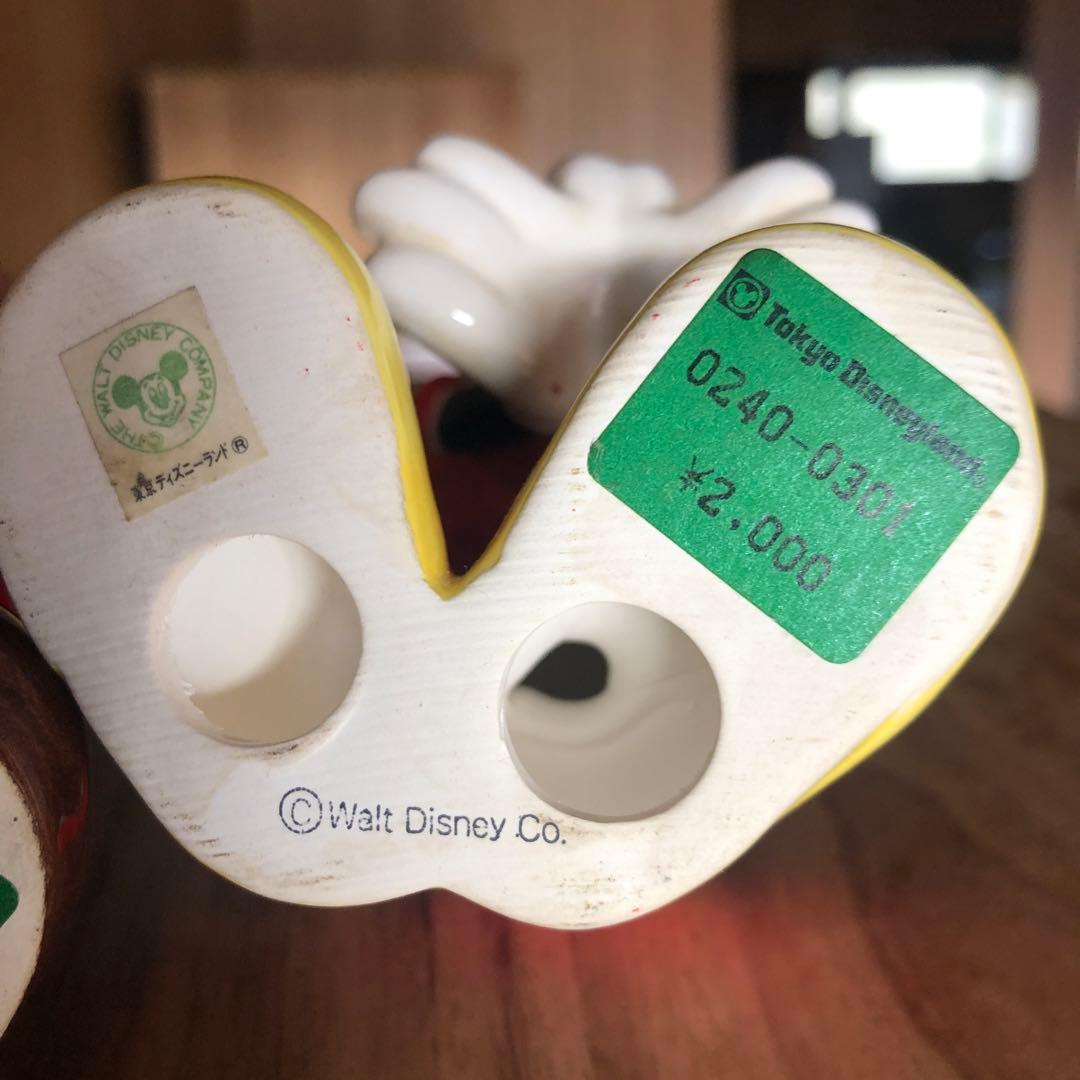 東京ディズニーリゾートミッキー ミニー 陶器フィギュア セット