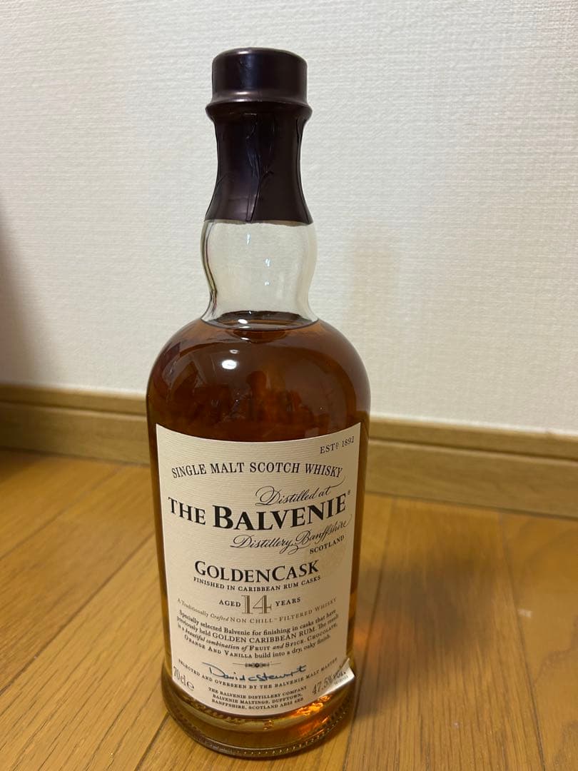(値下げ 希少品)バルヴェニー BALVENIE Y14 GOLDEN CASK