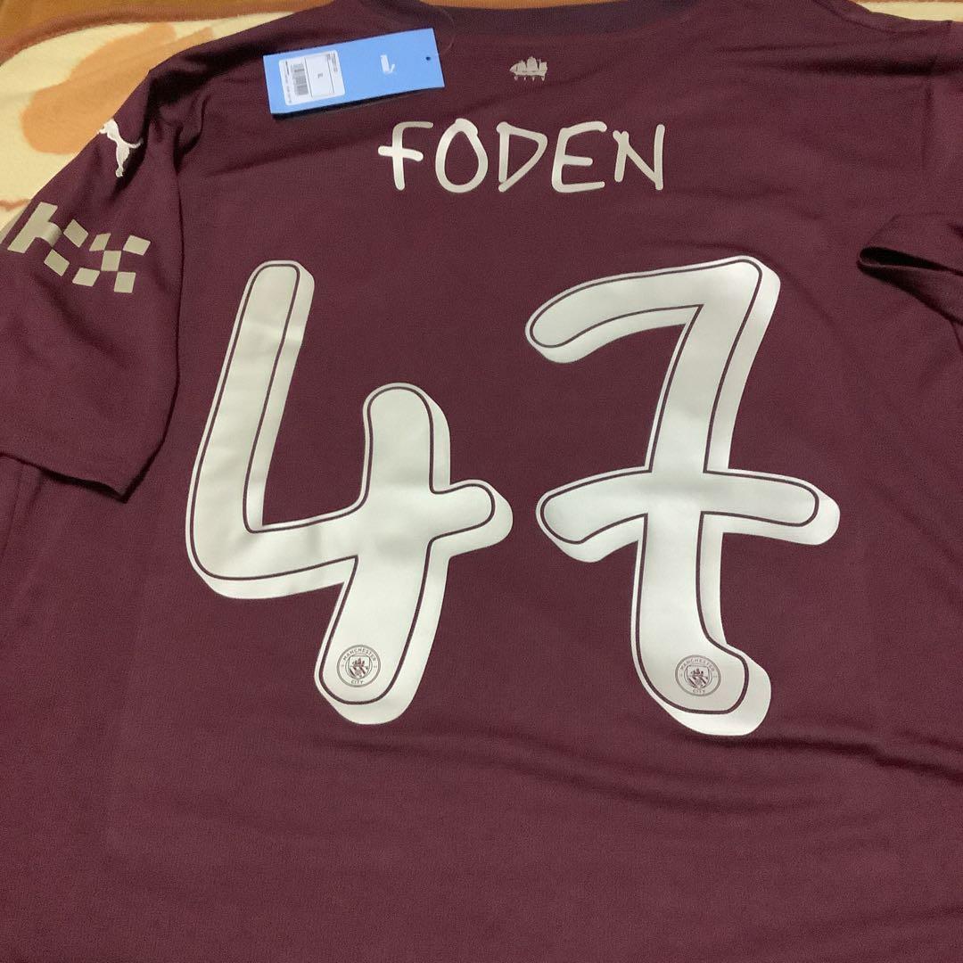 マンチェスターシティ 24-25 3rd XL フォーデン 47 新品 正規品