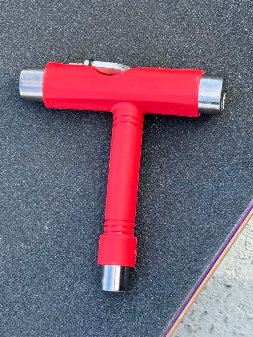 Supreme 紫 スケートボード コンプリート8インチ