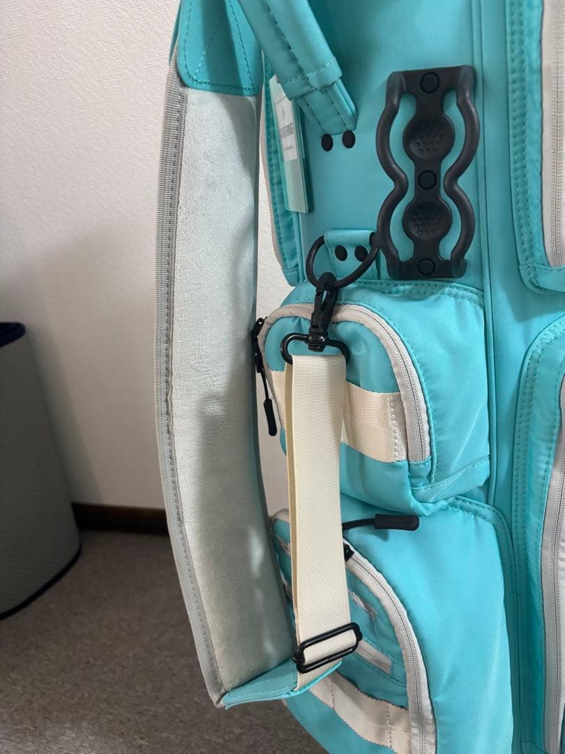 BRIEFING キャディバッグ AQUA限定色