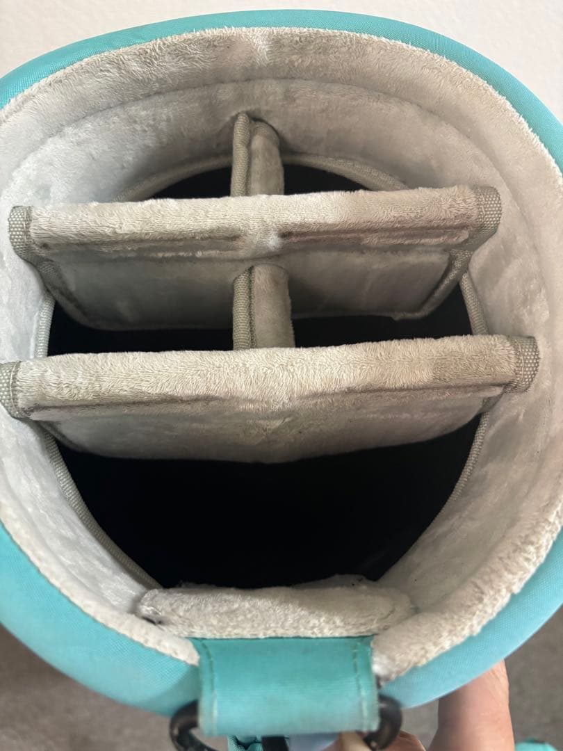 BRIEFING キャディバッグ AQUA限定色