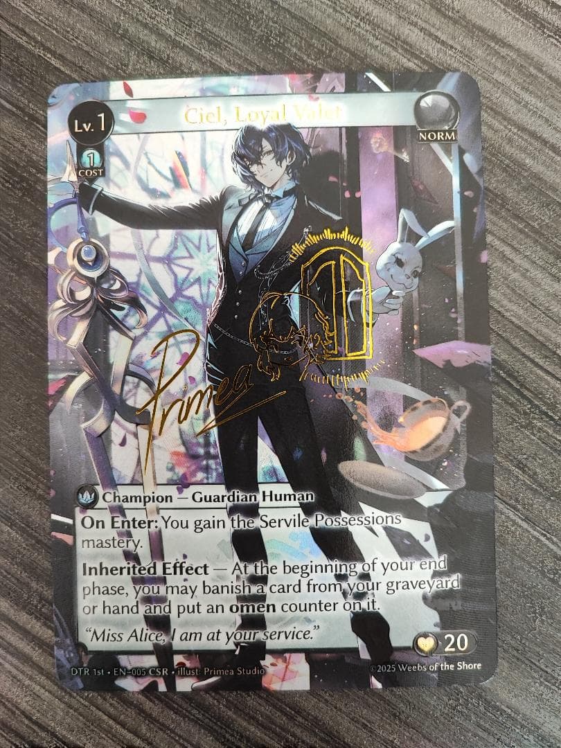 その他 Grand Archive Ciel, Loyal Valet Lv1