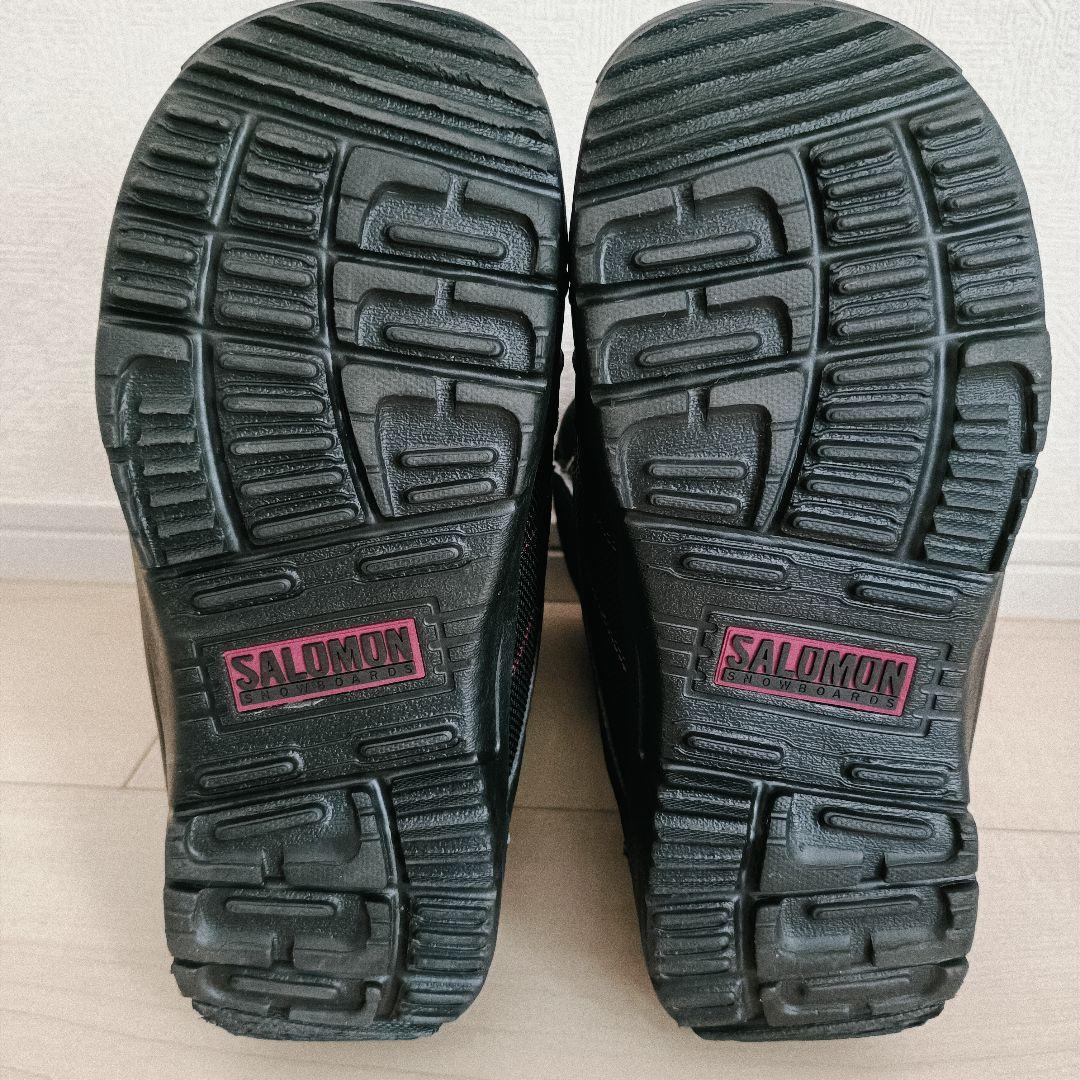 【美品】SALOMON SCARLET BOA 24.5cm