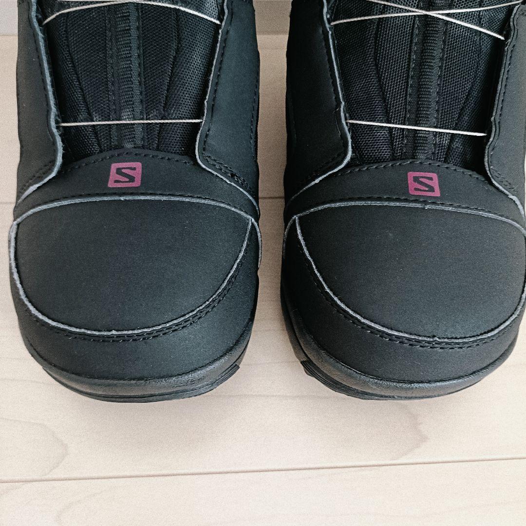 【美品】SALOMON SCARLET BOA 24.5cm
