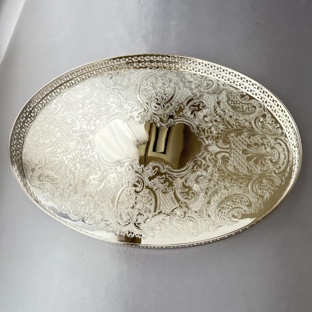 【Mappin&Webb 】ギャラリートレー 37cm マッピン＆ウェッブ