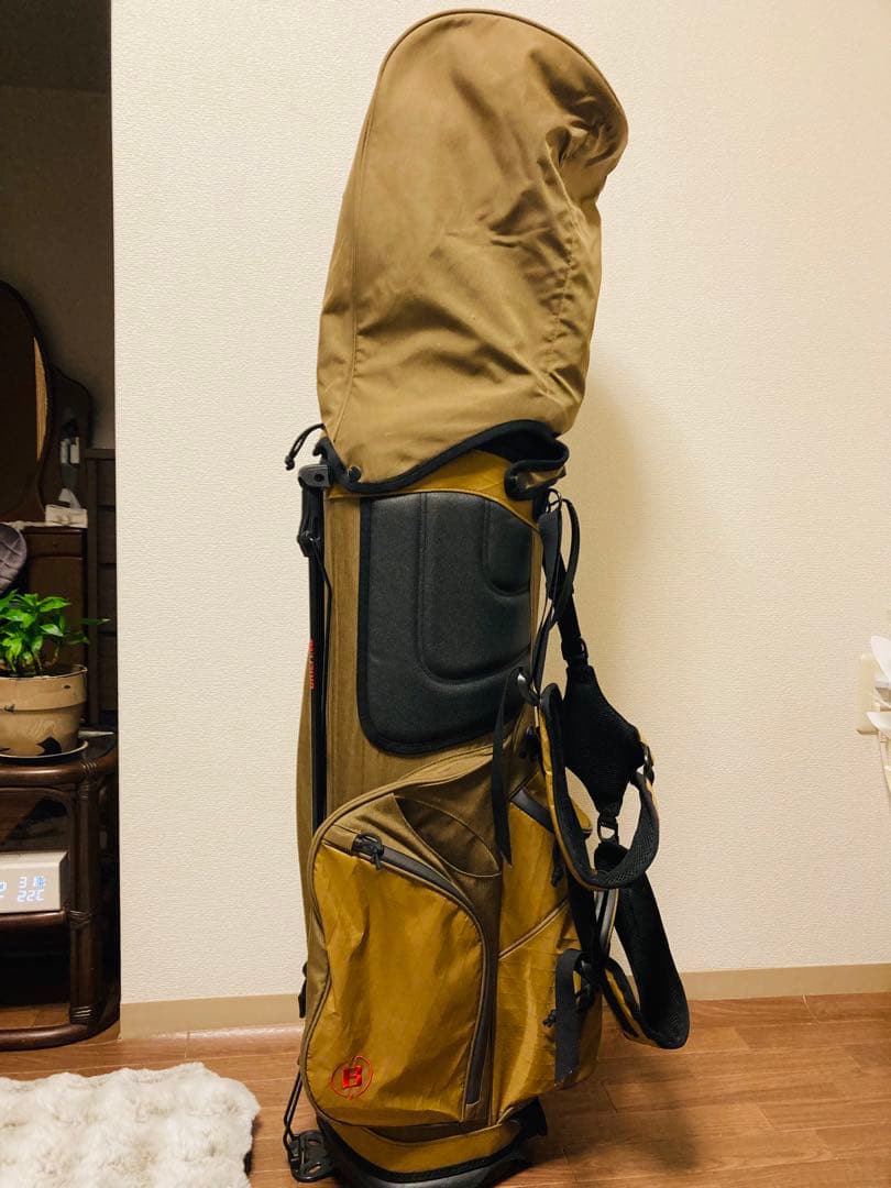 ★BRIEFING スタンド式キャディバッグ CR-4 #01 X-PAC 希少