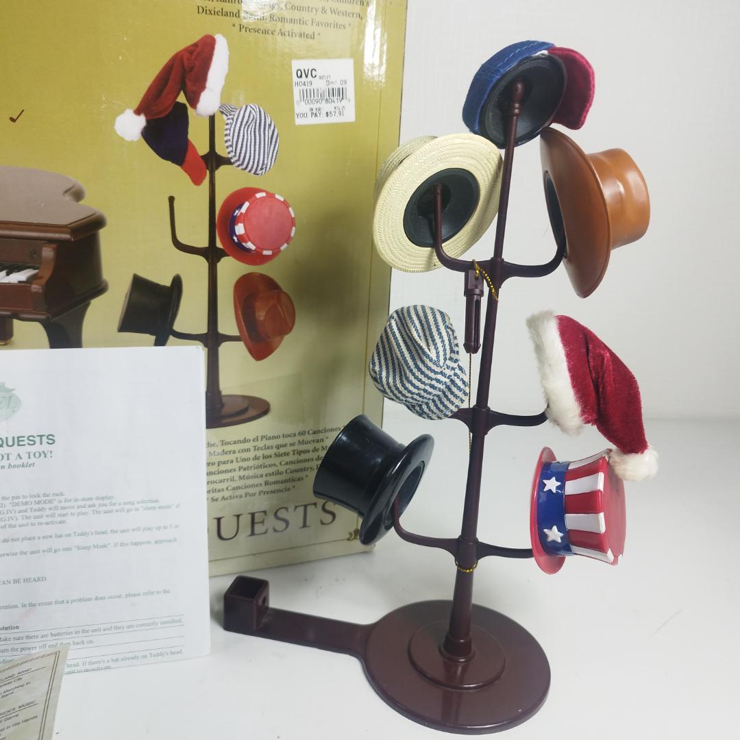 ミスタークリスマス テディベア ピアノ オルゴール 美品 日本未発売 IZ8Z