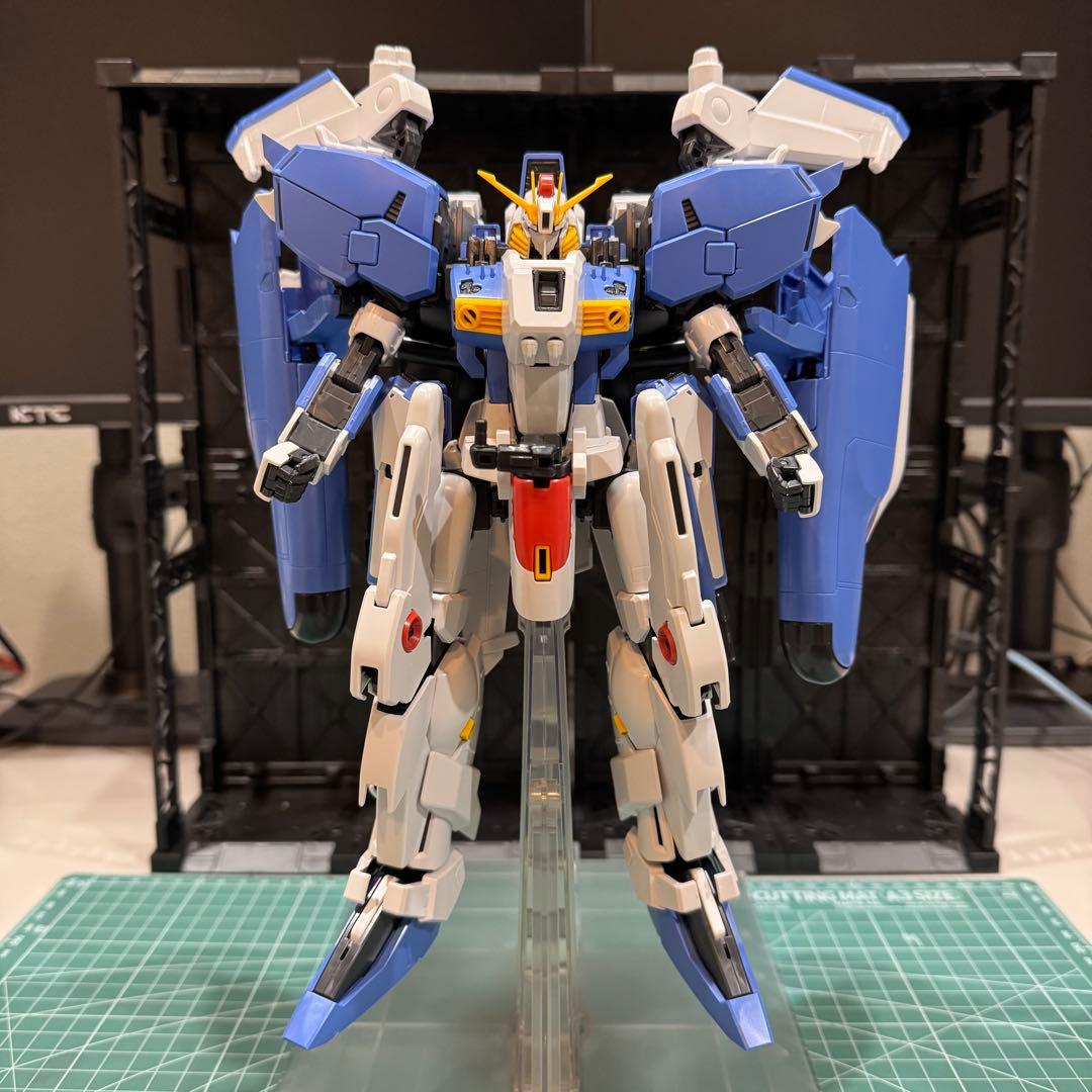 【シン】【素組み】MG 1/100 Ex-Sガンダム/Sガンダム FAZZ