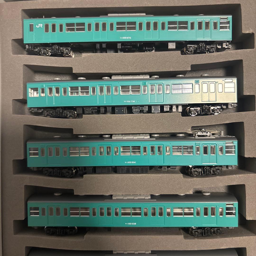TOMIX 92559 103系エメラルドグリーン高運転台ATC車　10両セット