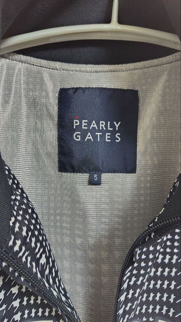Pearly gates パーリーゲイツ　千鳥柄　ナイロンジャケット メンズ　5