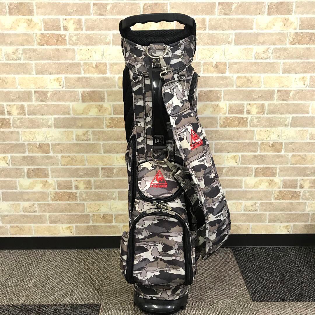 ルコックスポルティフ 総柄スタンド式 キャディバック（8.5型）