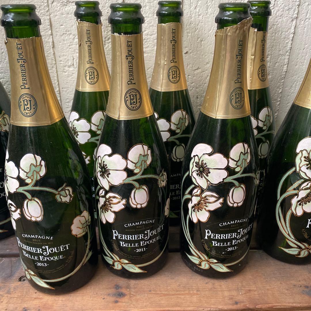 Belle poque ドンペリ　クリスタル　　空瓶　10本セット