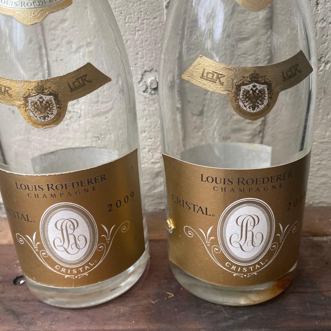 Belle poque ドンペリ　クリスタル　　空瓶　10本セット