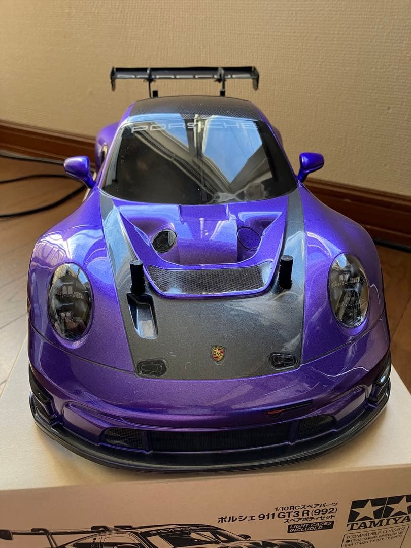 値下げしました。TAMIYA スペアボディPorsche 911 GT3 R