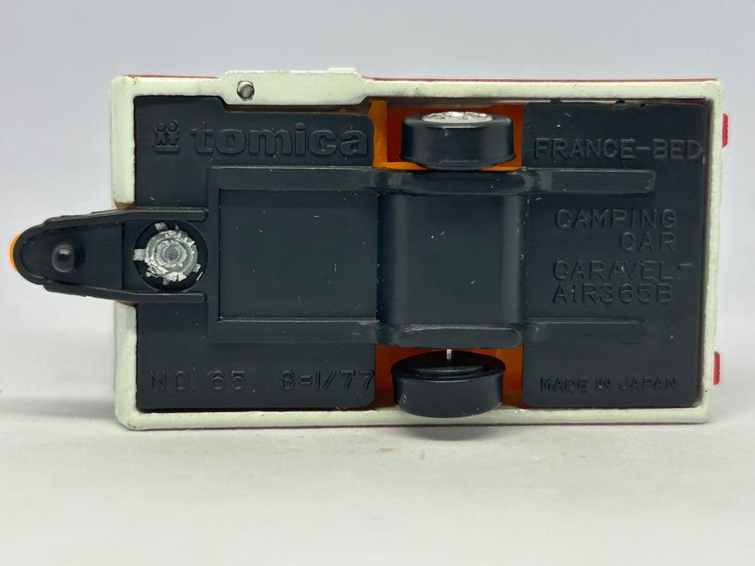 トミカ No.65 フランスベッド キャンピングカー 日本製 黒箱 当時物