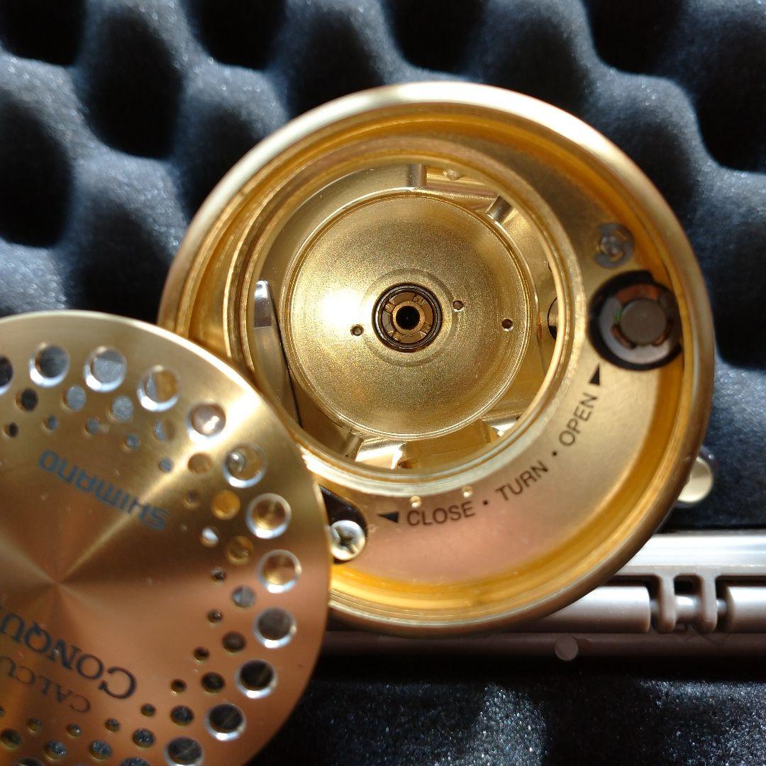 初代 カルカッタコンクエスト201 左巻き 極美品 カルコン201 シマノ