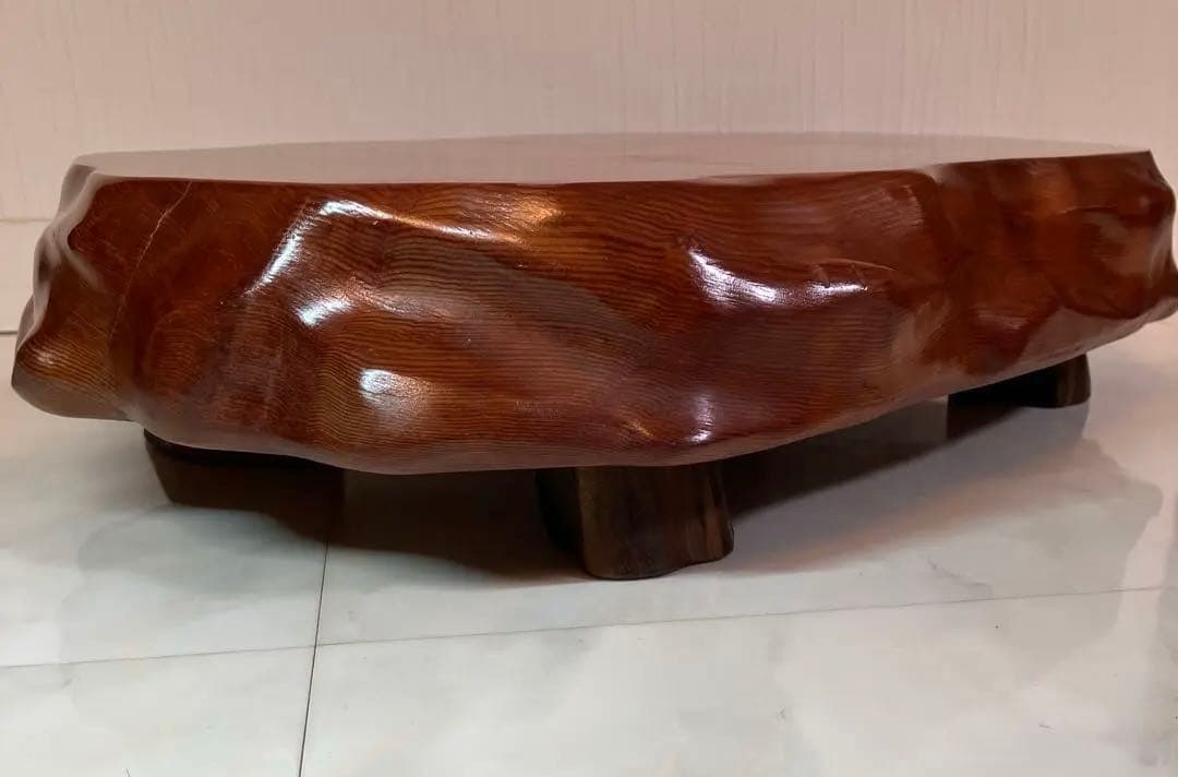 屋久杉　脚付　飾り台　世界遺産　屋久杉工芸品　 花台　屋久杉　希少材