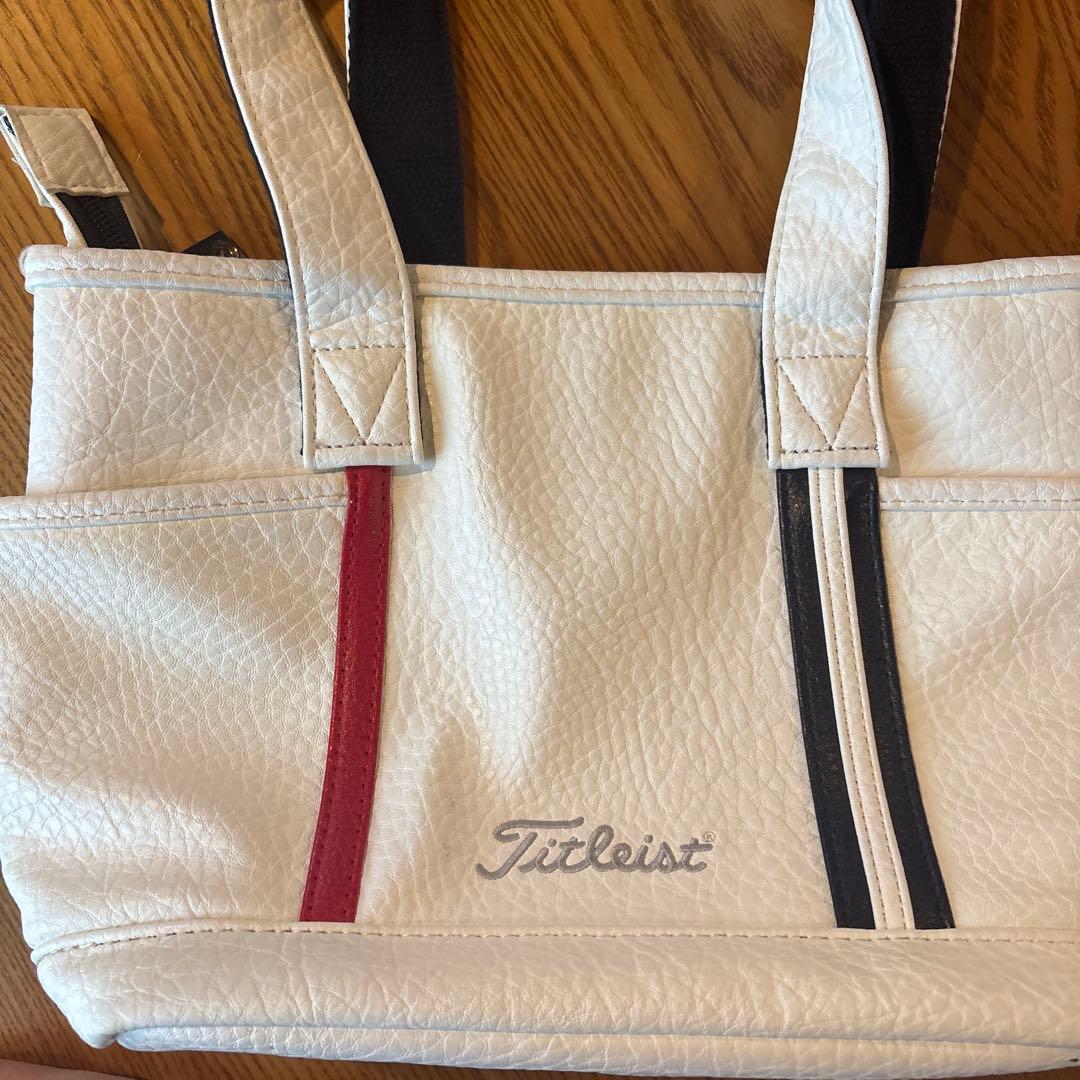 ベンツ　タイトリスト　ゴルフ　トートバッグ ホワイト