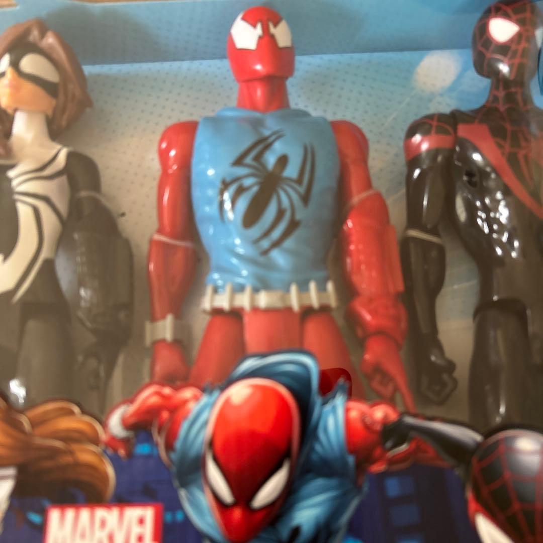 Hasbro Marvel スパイダーマン フィギュアセット　4体