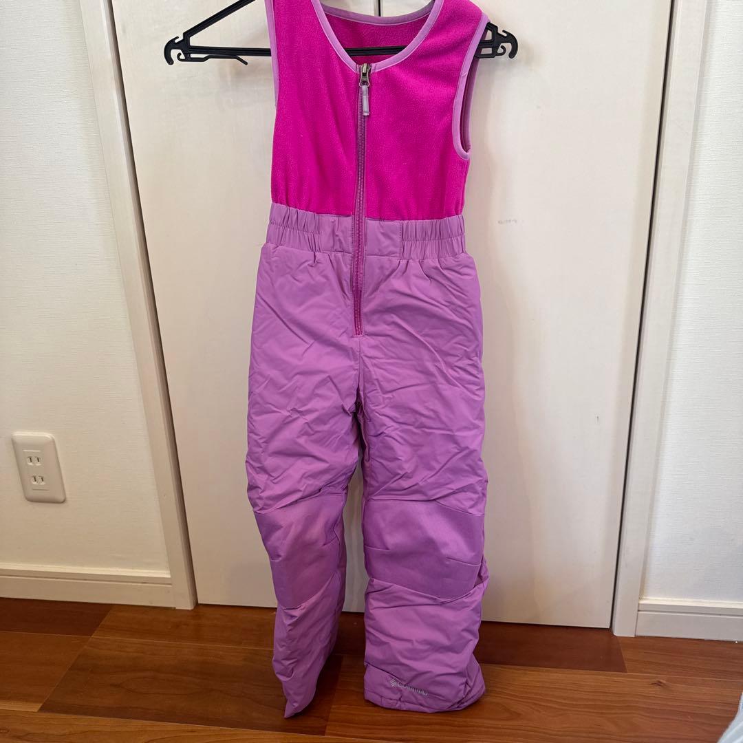 コロンビア　スキーウェア ピンク迷彩　xxs