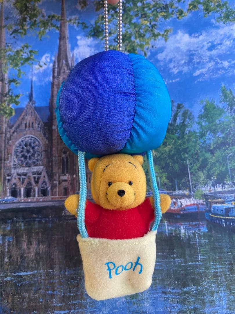 d*9様 超超希少　レア　レトロ　ぷーさん　ぬいぐるみキーチェーン