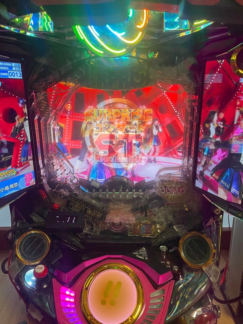 AKB48 99 VERSION パチンコ　実機　ブーストアタッカー極