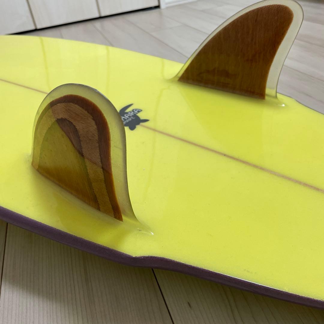 美品❣️ Warm Current サーフボード　ファンボード　ツインフィン