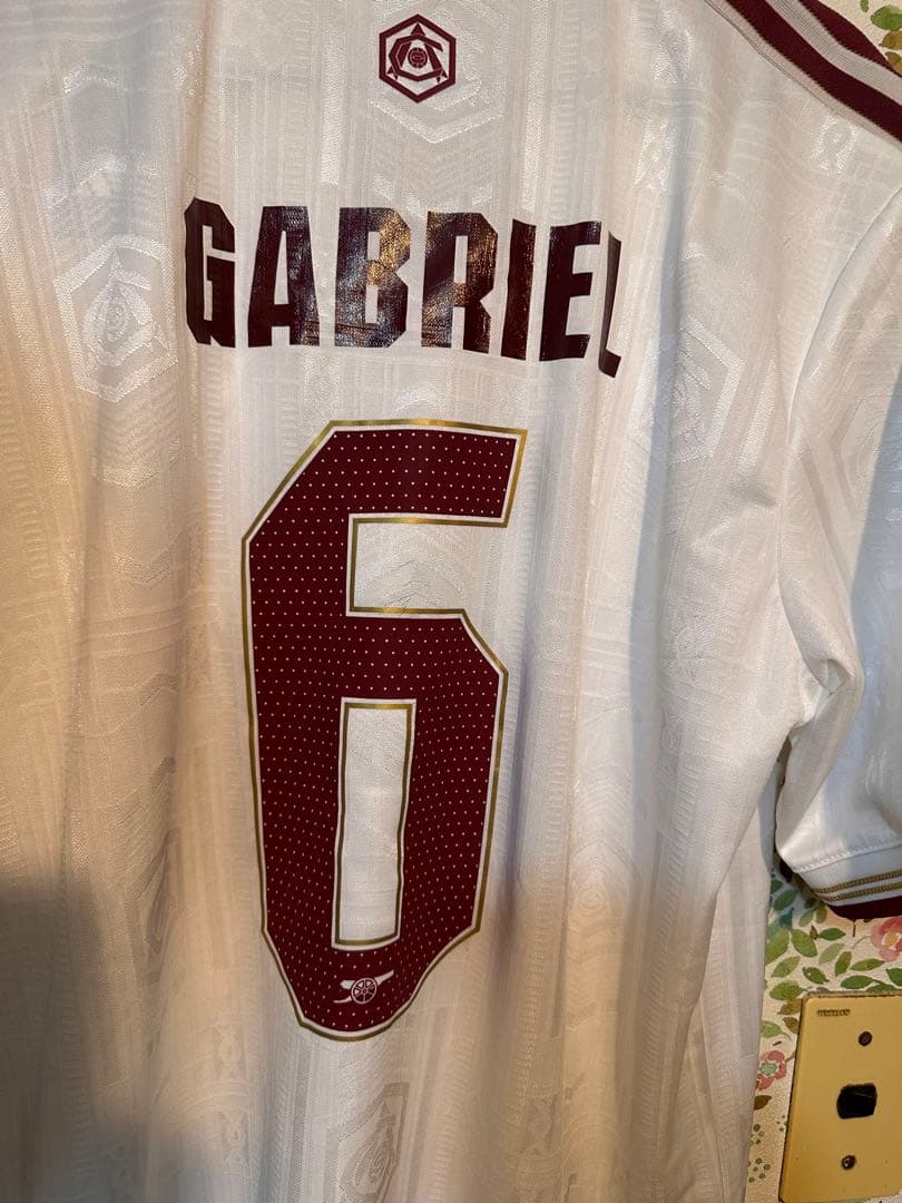 アーセナル GABRIEL 6番 アーセナルフォント
