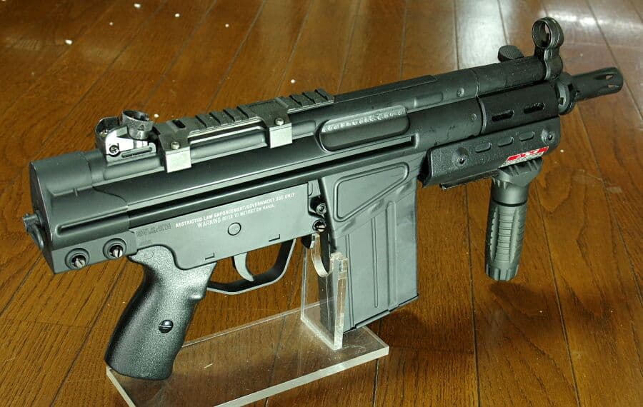 東京マルイ H&K G3 SAS スペアマガジン＆マウントベース＆BTグリップ付