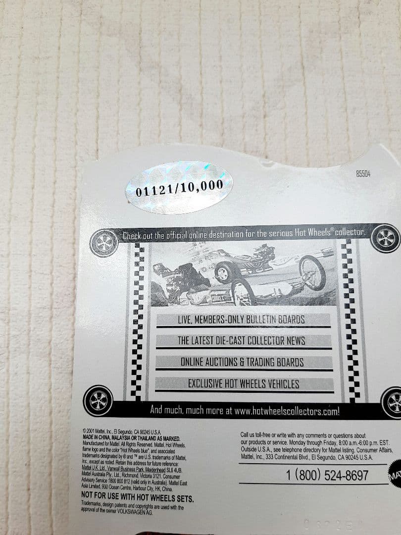 Hot Wheels VWドラッグバス　rlc 限定