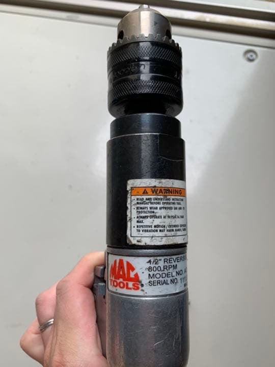 MAC TOOLs　マックツール 1/2リーバーシブルエアドリル　AD590