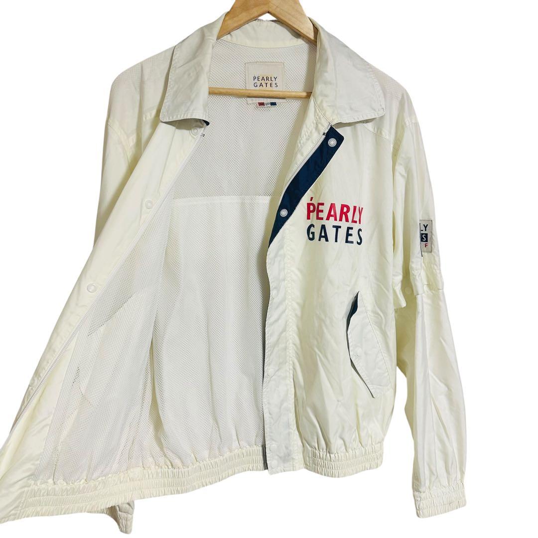 PEARLY GATES パーリーゲイツ ブルゾン M アイボリー 2way 袖