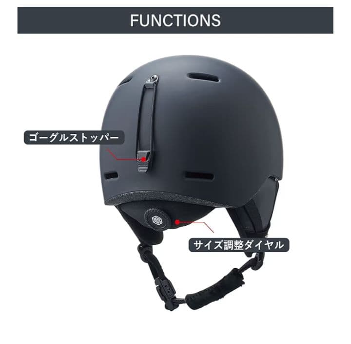 【新品未使用】DICE マットブラック ヘルメット D6