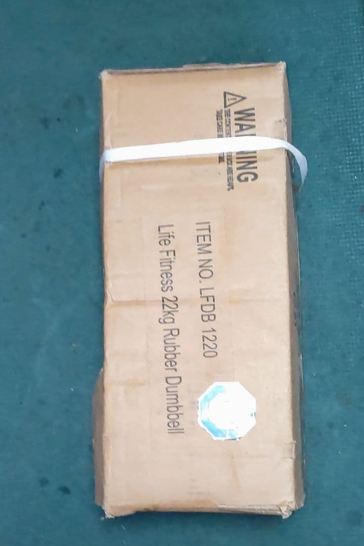 Lifefitness 22kg ダンベル 1個