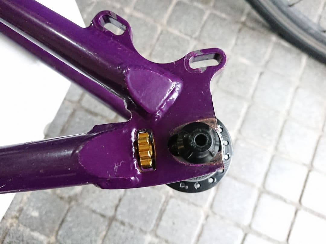 【訳あり・改造あり】 LAST BIKES RUFUS フレーム ダートジャンプ