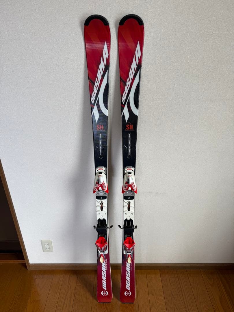 オガサカTC SH 165cm/MARKER COMP12.0/選手用プレート