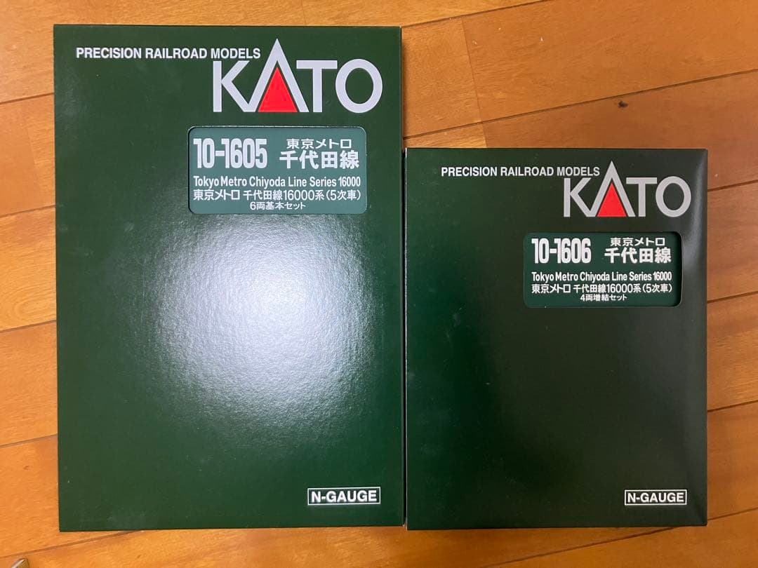 KATO 10-1605,06 東京メトロ千代田線16000系(5次車)10両③