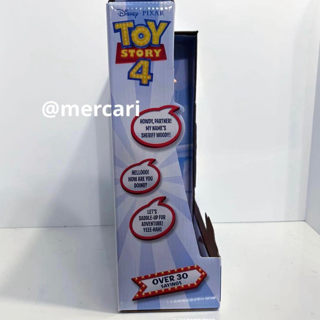 トイストーリー 4 ウッディ トーキングリアルサイズ ドール 新品 日本未発売