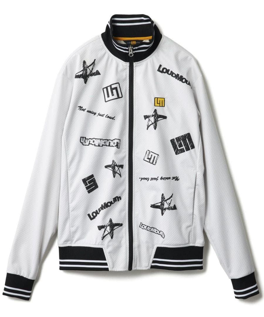 秋冬★ラウドマウスゴルフ★4WAYストレッチライトボンディングブルゾン★M/WT