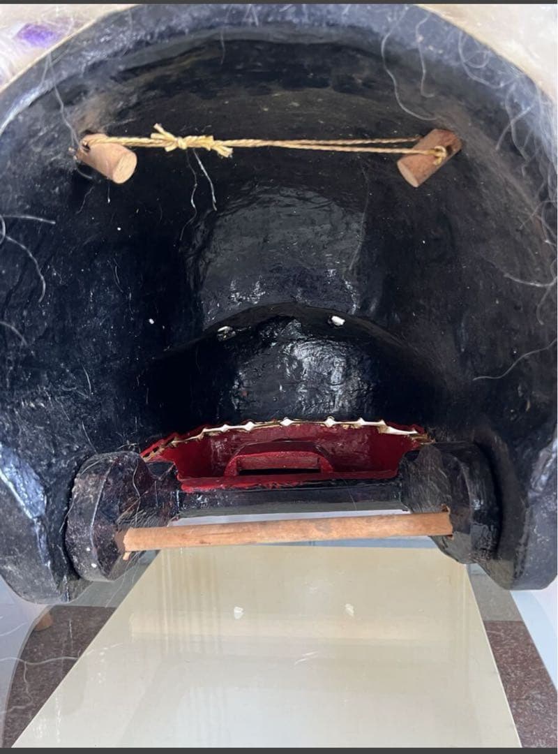 伝統的な獅子舞面