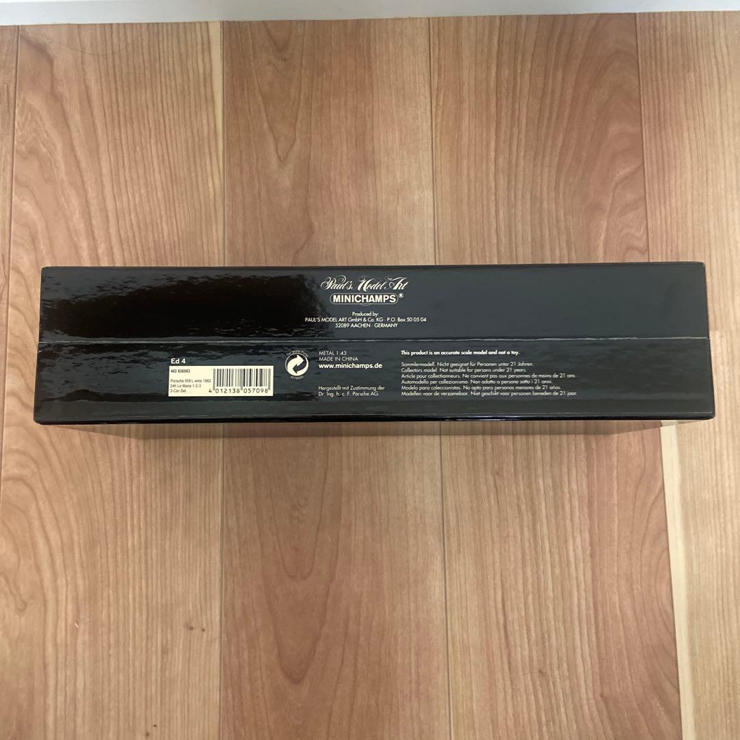 MINICHAMPS 1982 24H LE MANS 3台セット ポルシェ