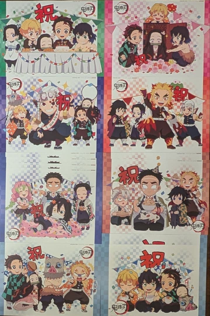 鬼滅の刃 ufotable カフェダイニングランチョンマット約70枚まとめ売り