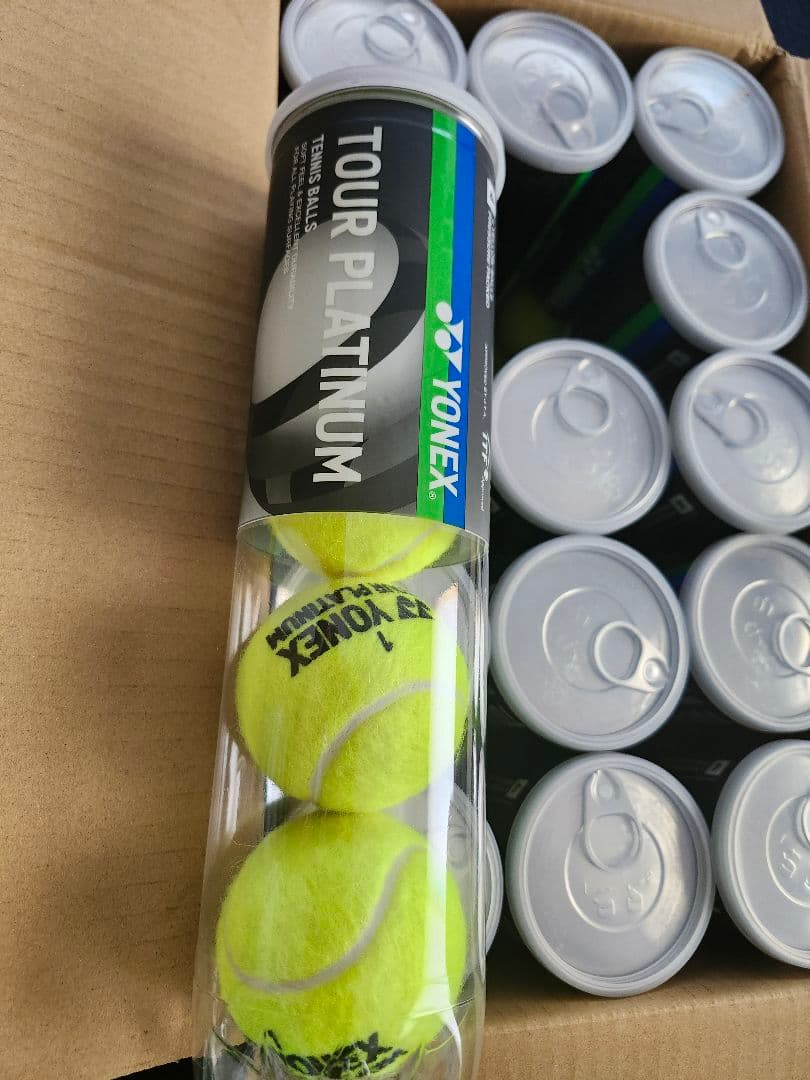 YONEX TOUR PLATINUM テニスボール 4個入り１５缶セット