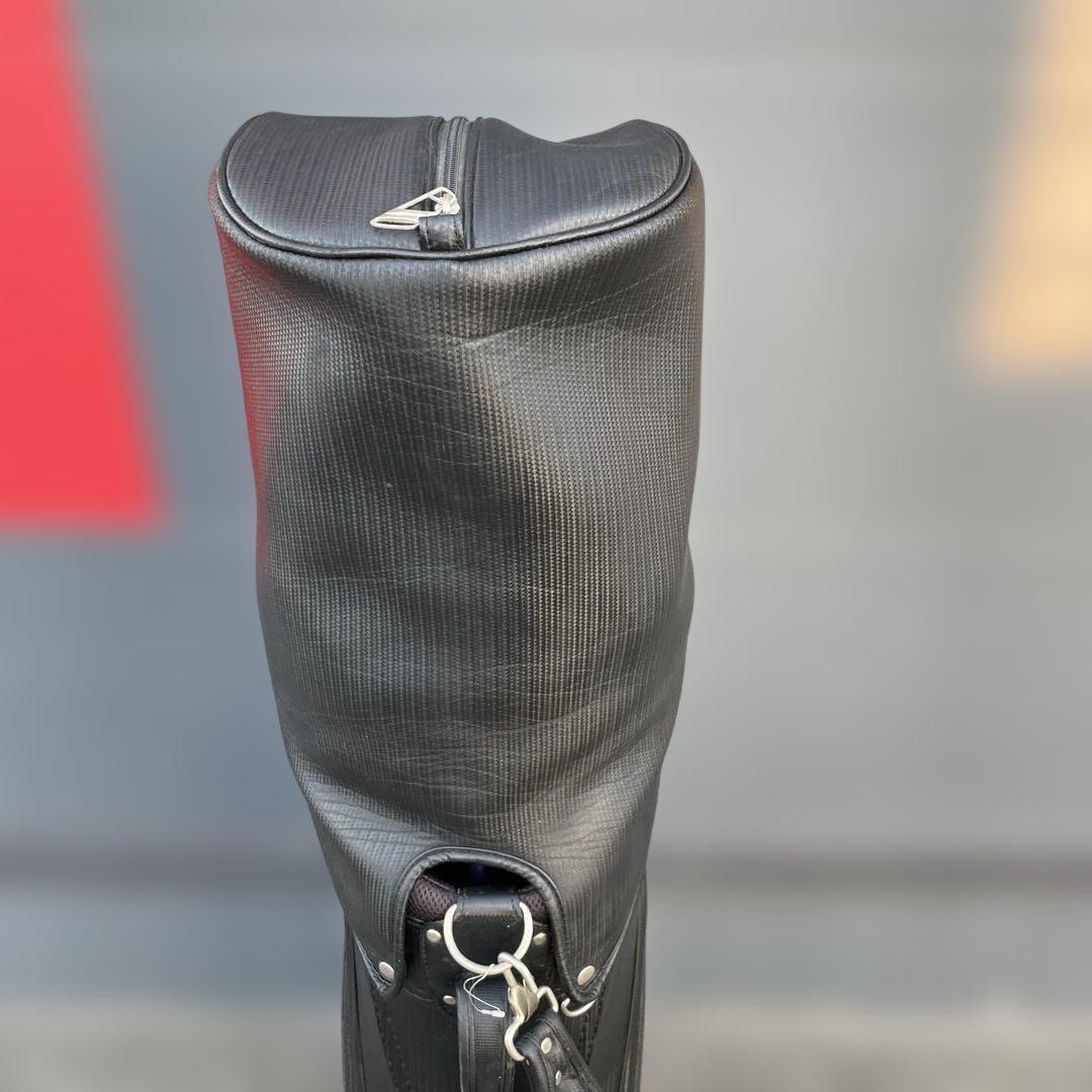 XXIO ゼクシオ ブラック カ−ボン調 キャディバッグ